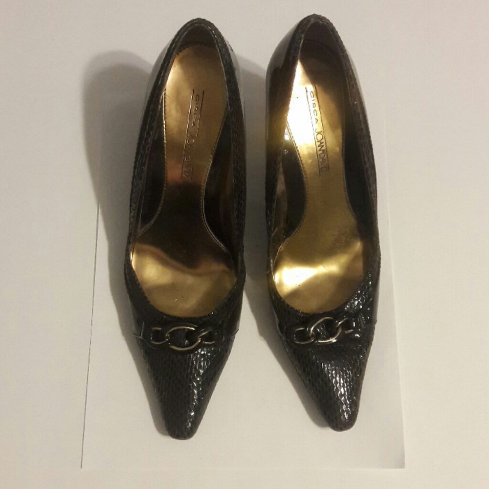Circa Joan&David Brown pumps, size 7M